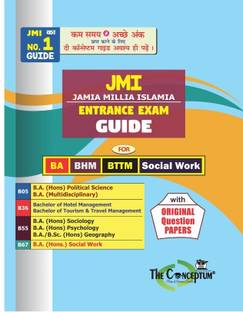 BBA/B.com/BA/BHM Entrance Guide For Jamia
