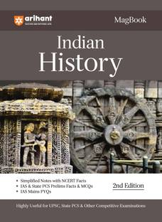 Arihant Magbook Indian History for UPSC Civil Services IAS Prelims / State PCS & other Competitive Exam |�IAS�Mains�PYQs