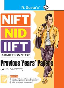 NIFT/NID/IIFT Admission Test � Previous Years' Papers (With Answers)  - (Old Edition)