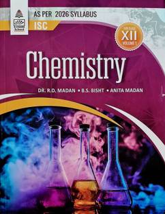 S Chand ISC Chemistry Volume I For Class XII