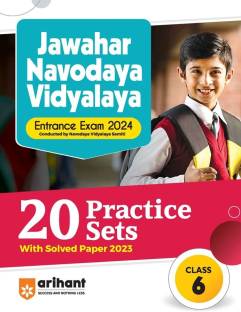20 Practice Sets Jawahar Navodaya Vidyalaya Class 6 Exam 2024