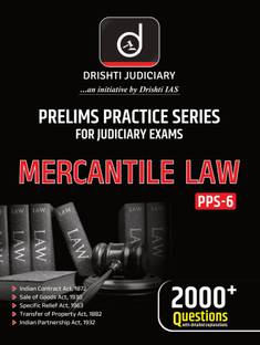 DRISHTI Judiciary PPS 6 Mercantile Law | Government Law Entrance Exam Books