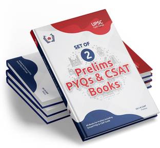 UPSC Gyan Ganga: Prelims PYQs & CSAT (Set of 2 Books for General Studies & CSAT)