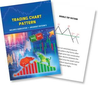 Trading Chart Pattern & Candlestick Book For Beginners (English & Hindi)