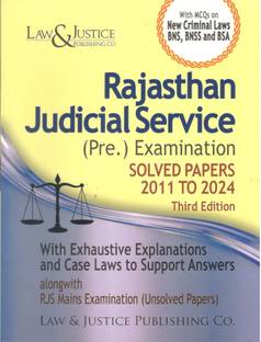 Rajasthan Judicial Service (Pre.) Examination Solved Papers 2011 To 2024