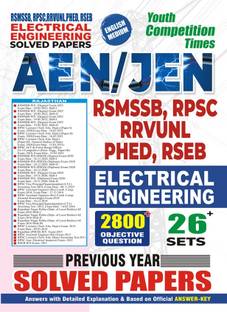 Aen/Jen Rsmssb, Rpsc, Rrvunl, Phed, Rseb Electrical Engineering (Engli