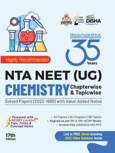 35 Years Nta Neet (Ug) Chemistry Chapterwise & Topicwise Solved Papers with Value Added Notes (2022 - 1988)