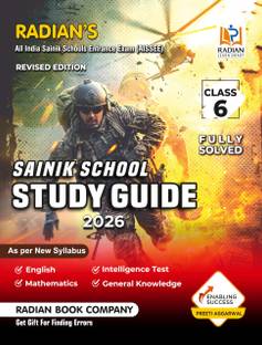 Sainik School Guide Book Class 6 for (AISSEE) All India Sainik Schools Entrance Exam 2026 (English Medium)