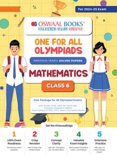 One for All Olympiads Previous Year Solved Papers_class 6_mathematics_for 2024-2025 Exam