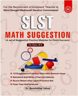 SLST MATH SUGGESTION (For Class: IX-X)