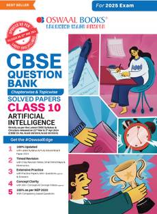 Oswaal CBSE Question Bank Class 10 Artificial Intelligence, Chapterwise and Topicwise Solved Papers For Board Exams 2025