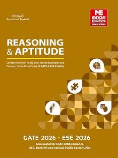 Reasoning and Aptitude for GATE and ESE- 2026