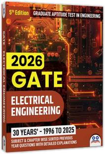 GATE Electrical Engineering Book  - 2026 | Last 30 Years (1995 to 2024) GATE ECE PYQ Book | Subject & Chapter-wise Sorted Previous Year Questions Papers with Detailed Solutions | Best Seller Previous Year Solved Paper for GATE Electronics & Communication Engineering Exams in India | Two Brothers Publications