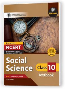 UP Board Class 10 SOCIAL SCIENCE Textbook 2024 (Based on Latest Pattern for 2024-25 Exam) English Medium