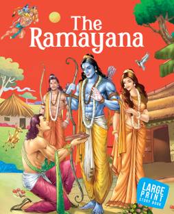 The Ramayana : Large Print