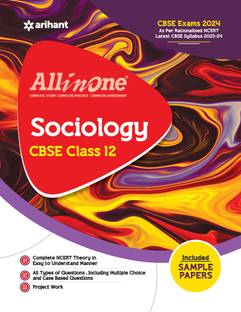 Arihant All In One Class 12th Sociology for CBSE Exam�2024