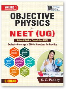 Objective Physics Volume 1 for NEET (UG) 2025 | 5000+ Practice Question | Previous Year Question Papers PYQ | Chapterwise Book | Based on NMC NEET Syllabus | JEE/NEET & Other Engineering Entrance Exam