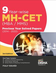 9 Year-wise MH-CET (MBA / MMS) Previous Year Solved Papers (2014 - 2022) 3rd Edition | | PYQs Question Bank | Maharashtra Common Entrance Test |