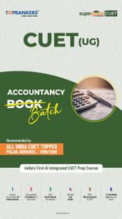 CUET Accounts Book 2025 | Scan QR & Watch Free Videos | By SuperGrads