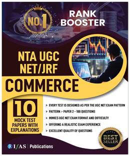 UGC NET Commerce  - Mock Test 2025 | Practice Set Book with 1000+ MCQs and Detailed Solutions | Best Seller Mock Test Book for NTA UGC NET JRF and SET Commerce Exams in India | Includes 10 Mock Practice Question Papers with OMR Sheets for Rank Improvement in UGC NET | IFAS Publications.
