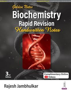 GOLDEN NOTES BIOCHEMISTRY RAPID REVISION HANDWRITTEN NOTES