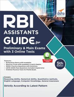Rbi Assistants Guide for Preliminary & Main Exams with 3 Online Tests