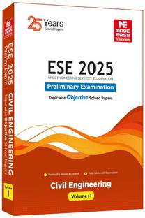 ESE 2025: Preliminary Exam: Civil Engineering Objective Solved Paper Vol-1