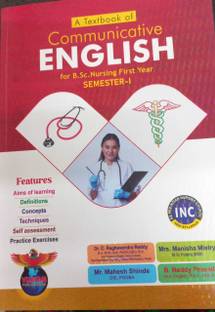 A TEXT BOOK OF COMMUNICATIVE ENGLISH FOR B.Sc. Nursing SEMESTER-1