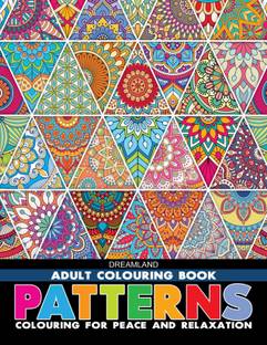 Patterns- Colouring Book for Adults  - For Peace & Relaxation | Intricate Designs and Beautiful Motifs for Creative Expression and Stress Relief