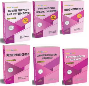 B Pharma 2nd Semester (6 Book In Set) According To PCI SYLLABUS By Thakur Publication