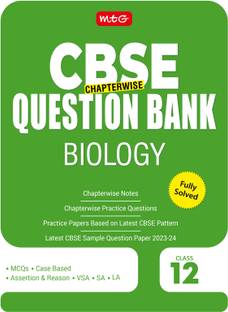 MTG CBSE Class 12 Chapterwise Question Bank - Biology (For 2023-2024 Board Exam)