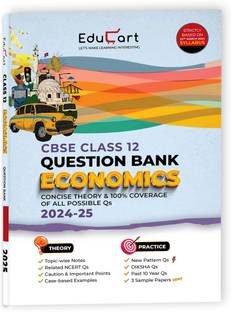 (OLD) Educart CBSE Question Bank Class 12 Economics 2024-25 (As per latest CBSE Syllabus 23 Mar 2024)