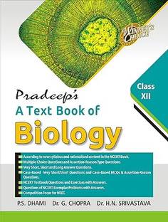Pradeep's A Text Book of Biology for Class 12