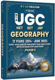 UGC NET Geography  - Paper 2 Previous Year Question Papers 2014 to June 2025 | Unit Wise Sorted with Detailed Solutions | Best Seller Previous Year Question Paper (PYQ) Book for UGC NET Geography 2025 | Two Brothers Publications