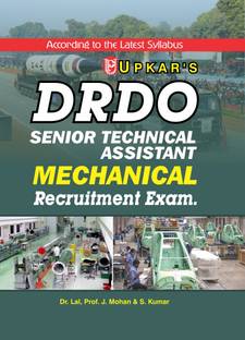 UPKAR PRAKASHAN DRDO SENIOR TECHNICAL ASSISTANT MECHANICAL RECRUITMENT EXAM (DIPLOMA LEVEL)
