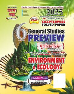 General Studies Preview Purvavlokan-6 Environment & Ecology English 20