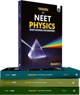 PW YAKEEN for NEET - Droppers Study Material Physics, Chemistry, Botany & Zoology
