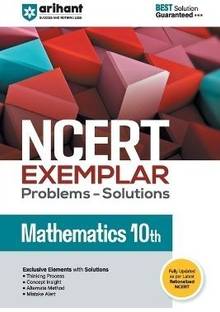 Arihant NCERT Exemplar Mathematics 10th Problems & Solutions with Exclusive Elements Thinking Process, Concept Insight, Mistake Alert