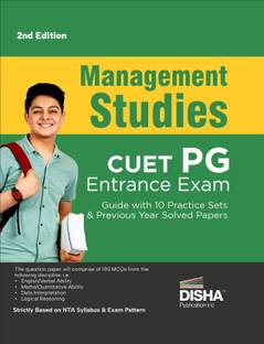 Management Studies CUET PG Entrance Exam Guide with 10 Practice Sets & Previous Year Solved Papers 2nd Edition | Test Code: PGQP38