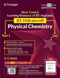 JEE Advanced Physical Chemistry: Part 1 with Free Online Assessments and Digital Content 2024
