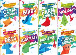 Easy Origami For Beginners Step by Step(8 Volume Set)