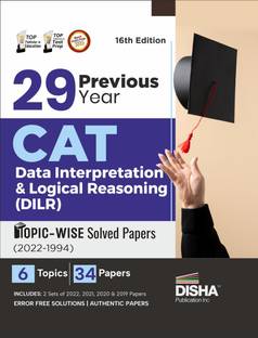 29 Previous Year Cat Data Interpretation & Logical Reasoning (Dilr) Topic-Wise Solved Papers (2022 - 1994) Previous Year Questions Pyqs