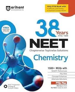 38 YEARS NEET CHEMISTRY CHAPTERWISE TOPICWISE SOLUTIONS (2025-1988)