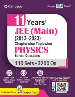 11 Years JEE Main (2013-2023) Chapterwise Topicwise Physics Solved Questions First Edition