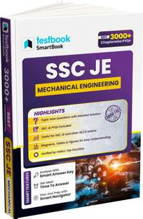 SSC JE Mechanical Engineering SmartBook with 3000+ Chapterwise PYQs | Ideal for SSC JE, AE/JE & Other Govt Exams  - SSC JE Mechanical Engineering SmartBook 2025 | 3000+ Chapterwise PYQs | Covers AE/JE & PSU Exams