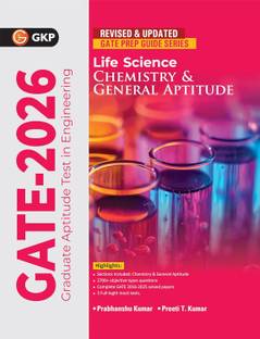 GKP GATE 2026 : Life Science - Chemistry & General Aptitude (Compulsory) - Guide