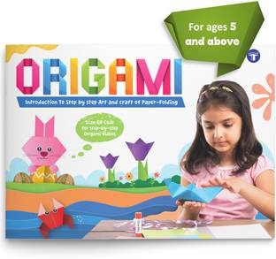 Origami Book for Kids - Easy Step-by-Step Paper Folding Projects for Beginners Ages 5+ | Origami Paper for Craft Fun Activity with Illustrated Instructions, QR Code Video Tutorial