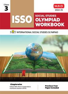 MTG International Social Studies Olympiad (ISSO) Workbook for Class 3 - Chapterwise MCQs, Previous Years Solved Paper & Achievers Section - ISSO Olympiad Books For 2024-2025 Exam