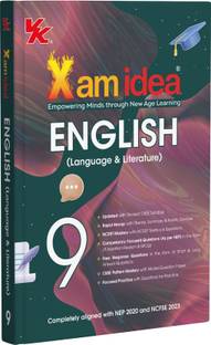 Xam idea Class 9 English (Language & Literature) | Latest CBSE Syllabus| NEP 2020 & NCFSE 2023 Aligned | With Competency-Focused & Free Response Qs | Self-Assessment Tests