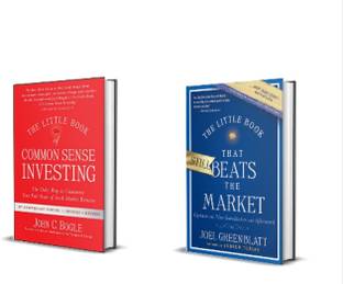 The Little Book of Common Sense Investing (English, paperback, Bogle John C.) + The Little Book That Beats The Market (English, Paperback, Joel Greenblatt)